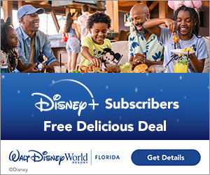 Free Dining Plan for Disney+ Subscribers
